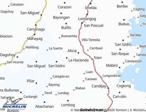 MICHELIN Untaga map - ViaMichelin
