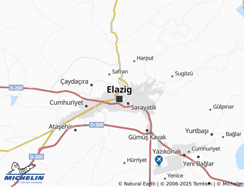 MICHELIN Yeni map - ViaMichelin