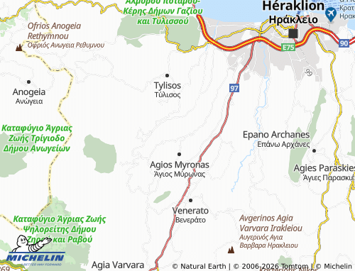 Mapa MICHELIN Pentamodi - ViaMichelin