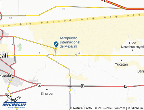 MICHELIN Ocampo map - ViaMichelin