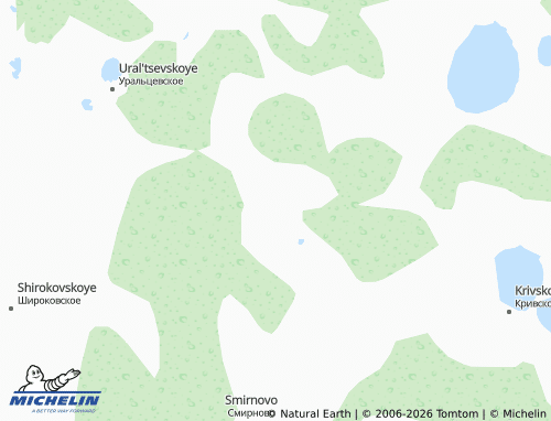 MICHELIN-Landkarte Dubrova - ViaMichelin