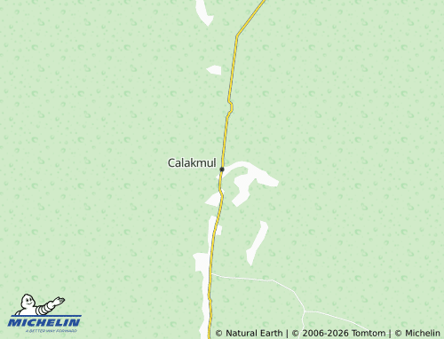 Mapa MICHELIN Calakmul - ViaMichelin