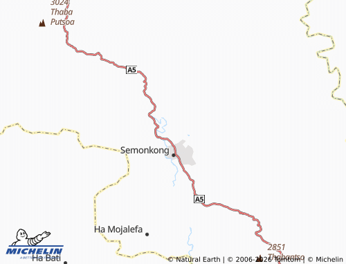 Carte MICHELIN Polateng - ViaMichelin