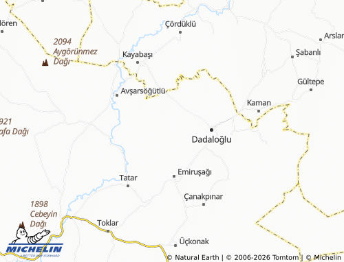 MICHELIN Göktepe map - ViaMichelin