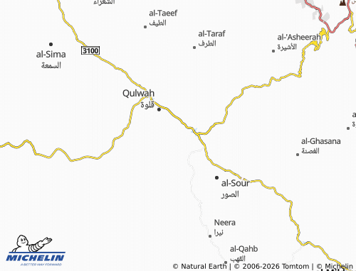 MICHELIN-Landkarte al-Nuzhah - ViaMichelin