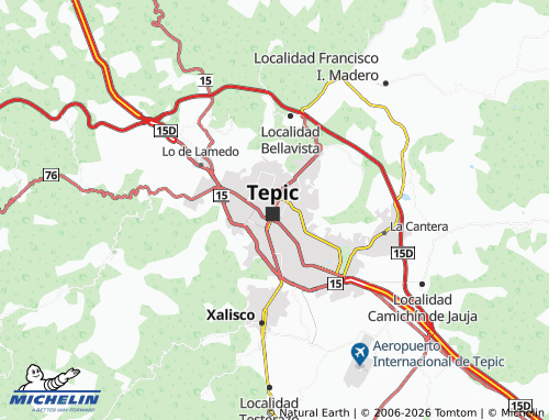 Mapa MICHELIN Centro - ViaMichelin