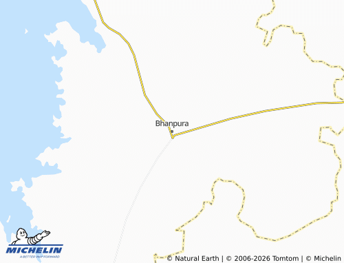 Carte MICHELIN Bhanpura - ViaMichelin