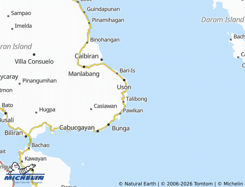 MICHELIN Salawad map - ViaMichelin