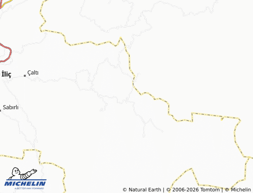 MICHELIN Bürüncek map - ViaMichelin