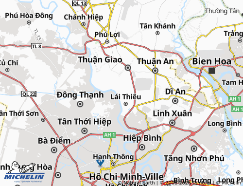 Mapa MICHELIN Bình Nhâm - ViaMichelin