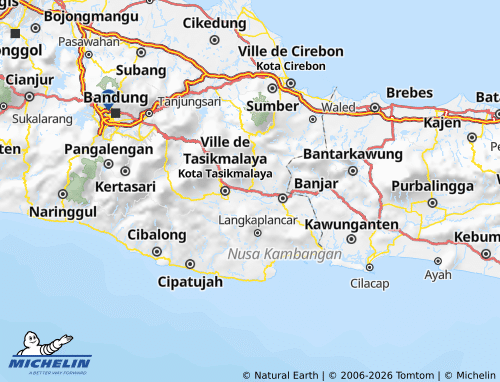 MICHELIN-Landkarte Ciamis - ViaMichelin