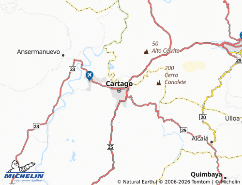 Carte MICHELIN San Nicolás - ViaMichelin