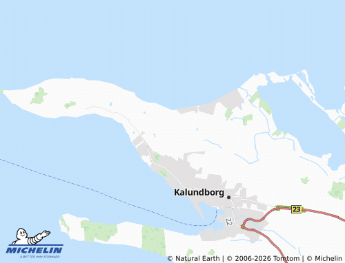 MICHELIN Kallerup map - ViaMichelin