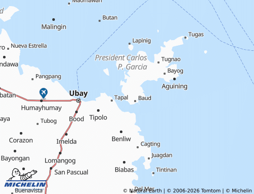 MICHELIN Popoo map - ViaMichelin