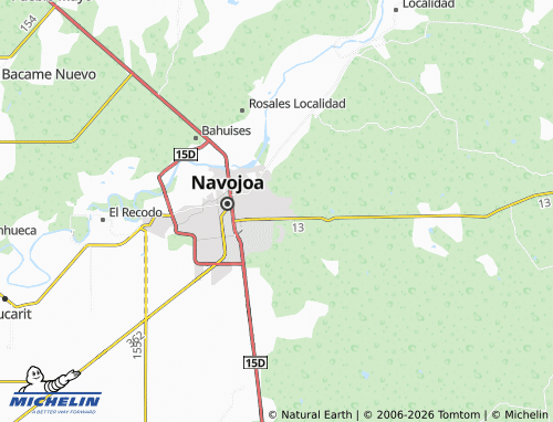 Mapa MICHELIN Tierra y Libertad - ViaMichelin