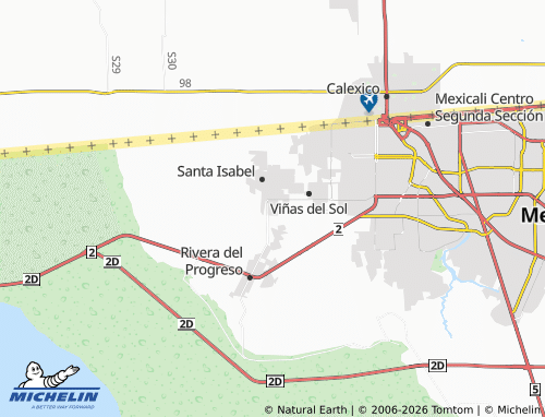 Mapa MICHELIN El Paraíso - ViaMichelin