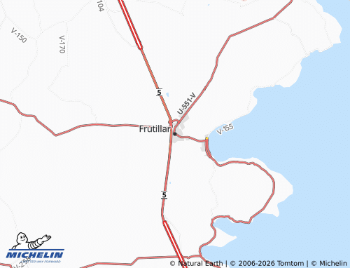 MICHELIN-Landkarte Frutillar - ViaMichelin