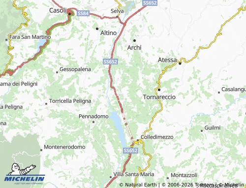 Mapa MICHELIN Bomba - ViaMichelin