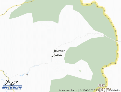 MICHELIN Ashi Bargwez map - ViaMichelin