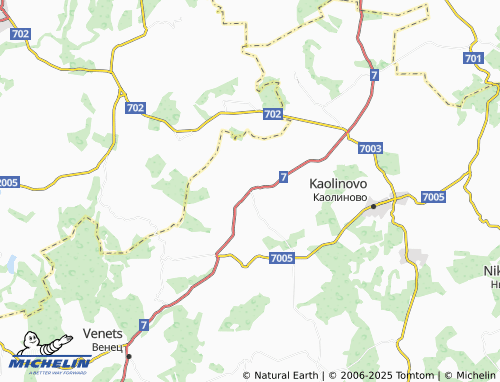 MICHELIN Kliment map - ViaMichelin
