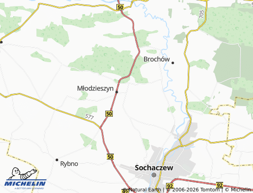 Carte MICHELIN Boczkówek - ViaMichelin