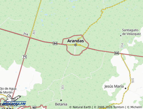 Mapa MICHELIN Parque de los Fresnos - ViaMichelin