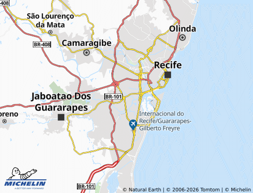 Mappa MICHELIN Jiquiá - ViaMichelin