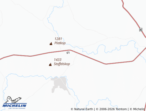 MICHELIN-Landkarte Mooivlei - ViaMichelin