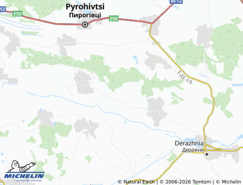 Mappa MICHELIN Markivka - ViaMichelin