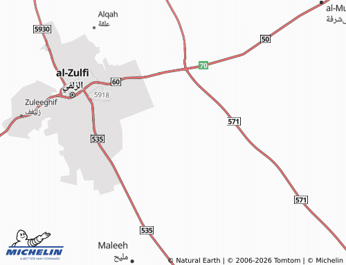 MICHELIN-Landkarte al-Nour - ViaMichelin