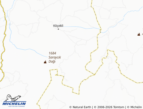 Mapa MICHELIN Şehirören - ViaMichelin
