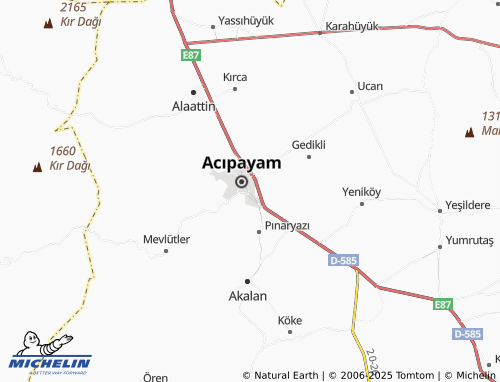 MICHELIN Yeni map - ViaMichelin