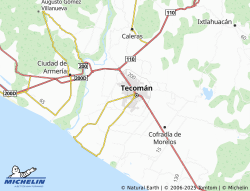 MICHELIN Hacienda La Loma map - ViaMichelin