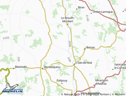 Mappa MICHELIN Mirannes - ViaMichelin
