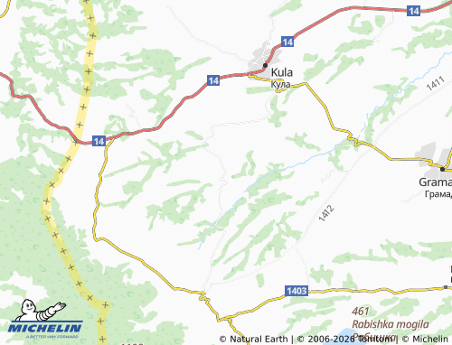 Carte MICHELIN Staropatitsa - ViaMichelin