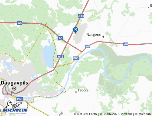 Mapa MICHELIN Krauja - ViaMichelin