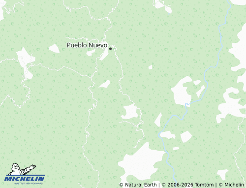 Mappa MICHELIN De Pueblo Nuevo El Zapote - ViaMichelin
