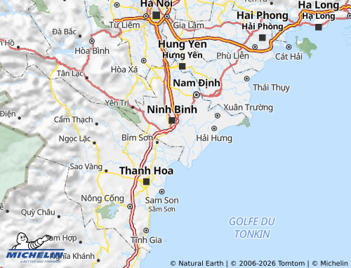 Mapa MICHELIN Yên Mô - ViaMichelin