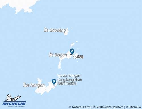 Mappa MICHELIN bei gan xiang - ViaMichelin