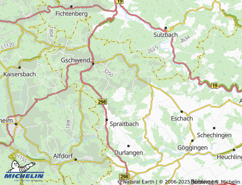 MICHELIN-Landkarte Birkenlohe - ViaMichelin