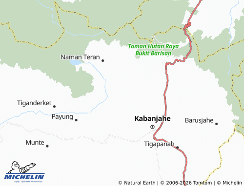 MICHELIN Torong map - ViaMichelin