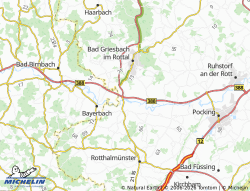 MICHELIN Schwaim map - ViaMichelin