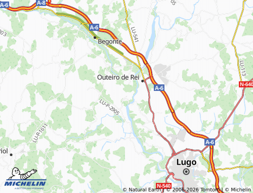 MICHELIN Martull map - ViaMichelin