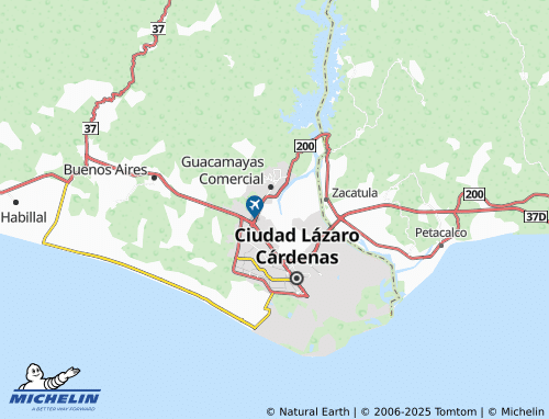Mapa MICHELIN José María Morelos, San Isidro Labrador - ViaMichelin