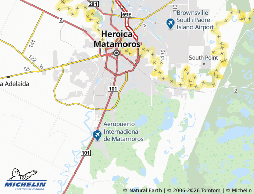 Mappa MICHELIN Lomas de San Juan - ViaMichelin