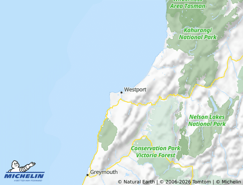 MICHELIN-Landkarte Buller - ViaMichelin