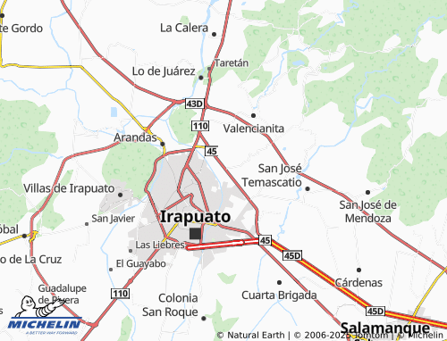 MICHELIN Carrizalito map - ViaMichelin