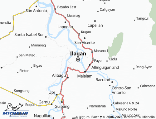 Mappa MICHELIN Ilagan - ViaMichelin