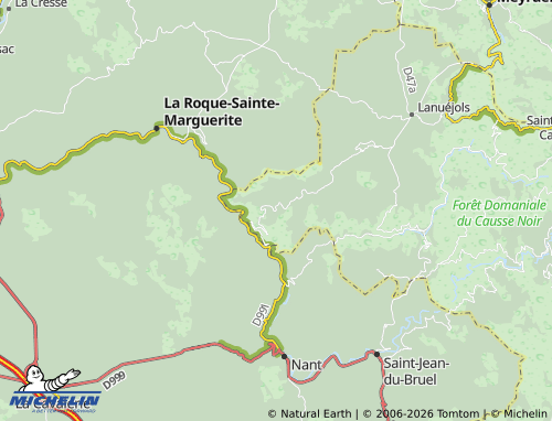 MICHELIN Revens map - ViaMichelin
