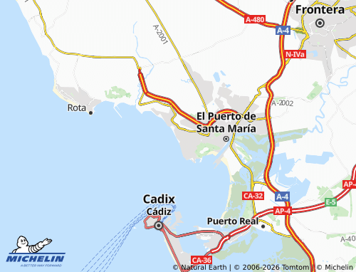 MICHELIN Las Redes map - ViaMichelin